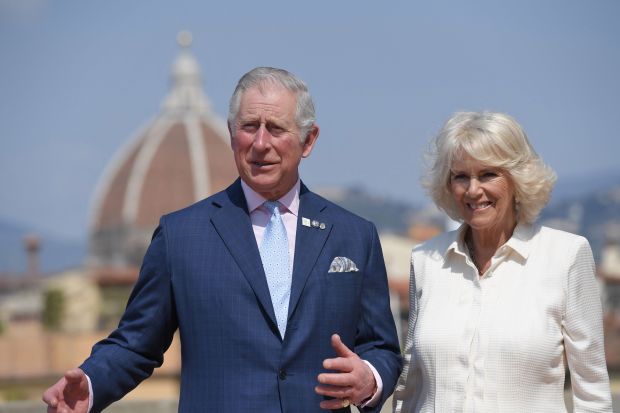 Charles and Camilla solar new moon eclipse